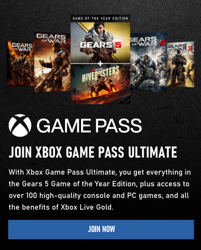 Join Xbox Game Pass Ultimate banner