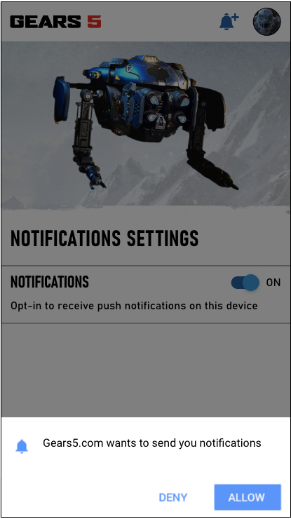 Push notification