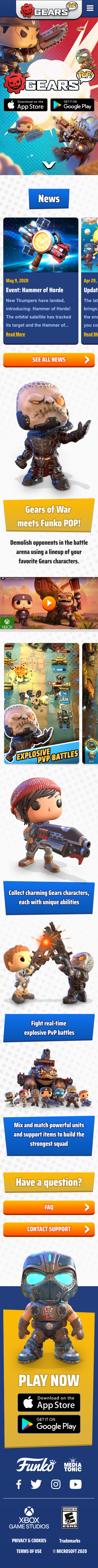 Gears POP! on mobile for global launch